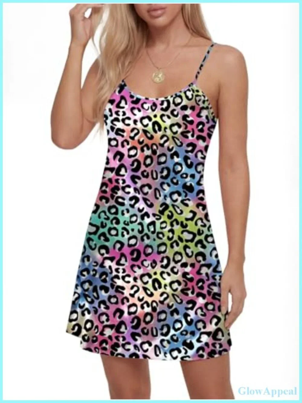 Women's Satin Silk Spaghetti Strap Nightdress Chemise Sleepwear